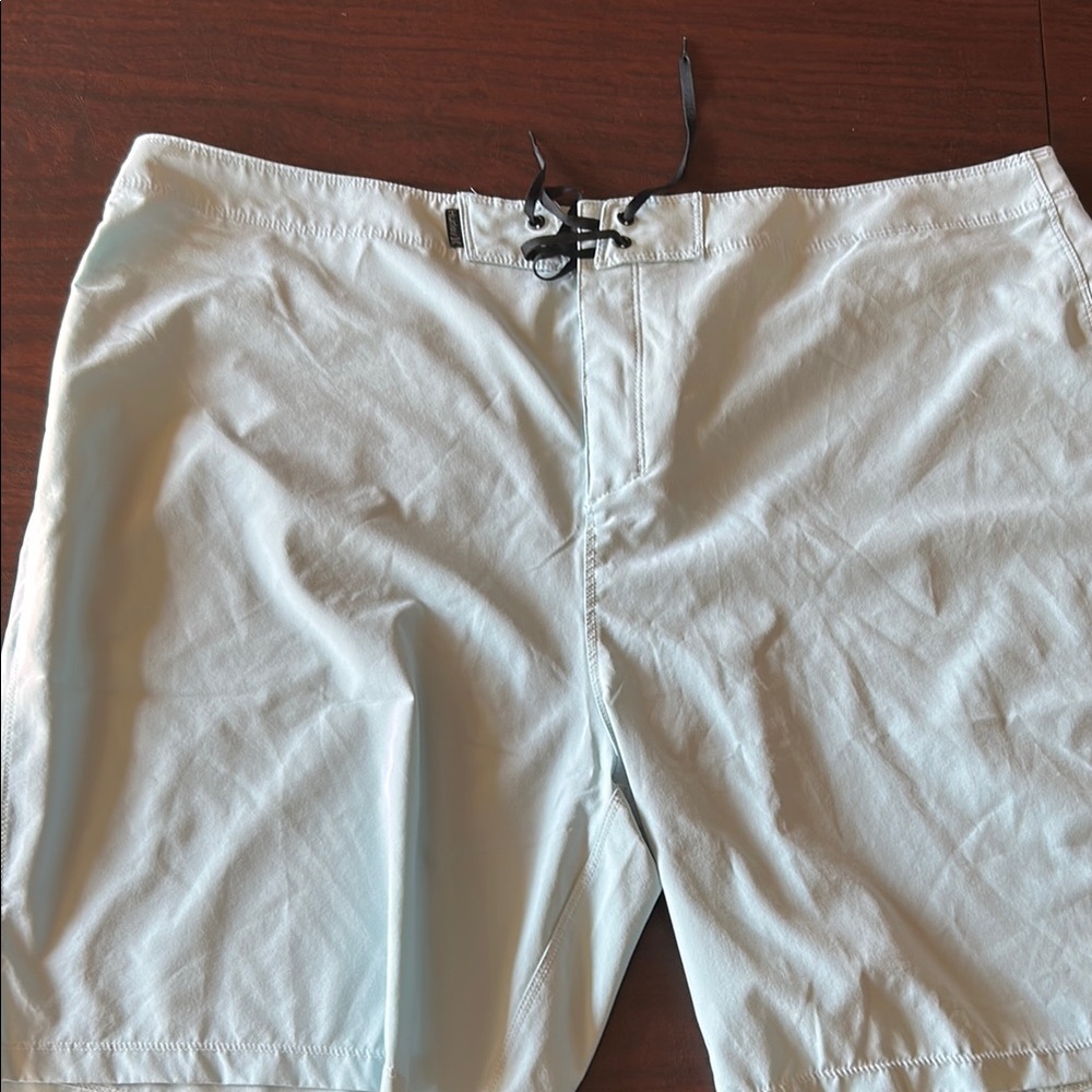 Light Gray/Blue Men's Swim Shorts